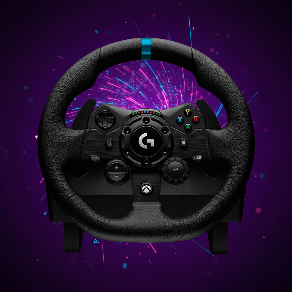 Аренда руля Logitech G923 (Xbox S/X, PC)